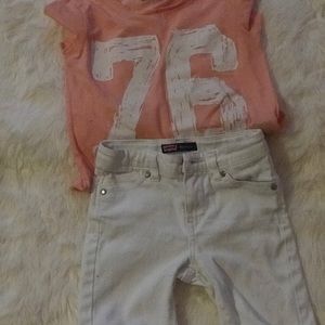 Kids size 6 Abercrombie T- short.